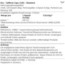 ESN - Caffeine Caps 120caps
